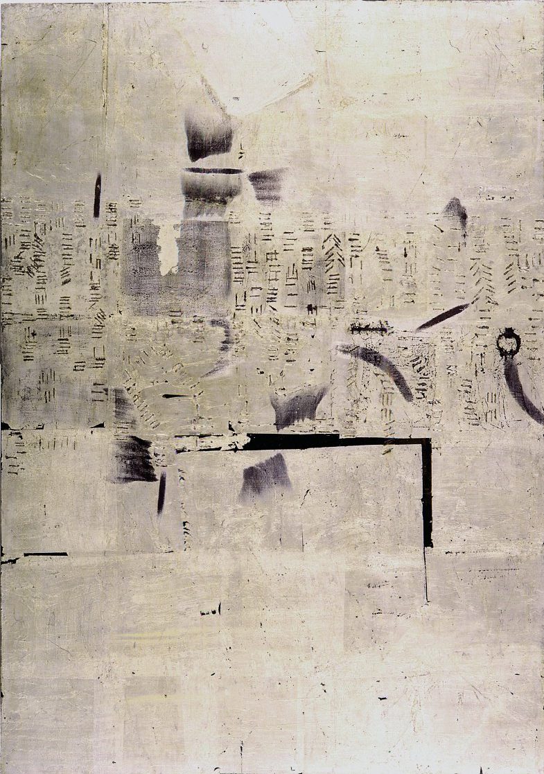 G.Foppiani,Paesaggio I°eII°70x100tec.mista,1963