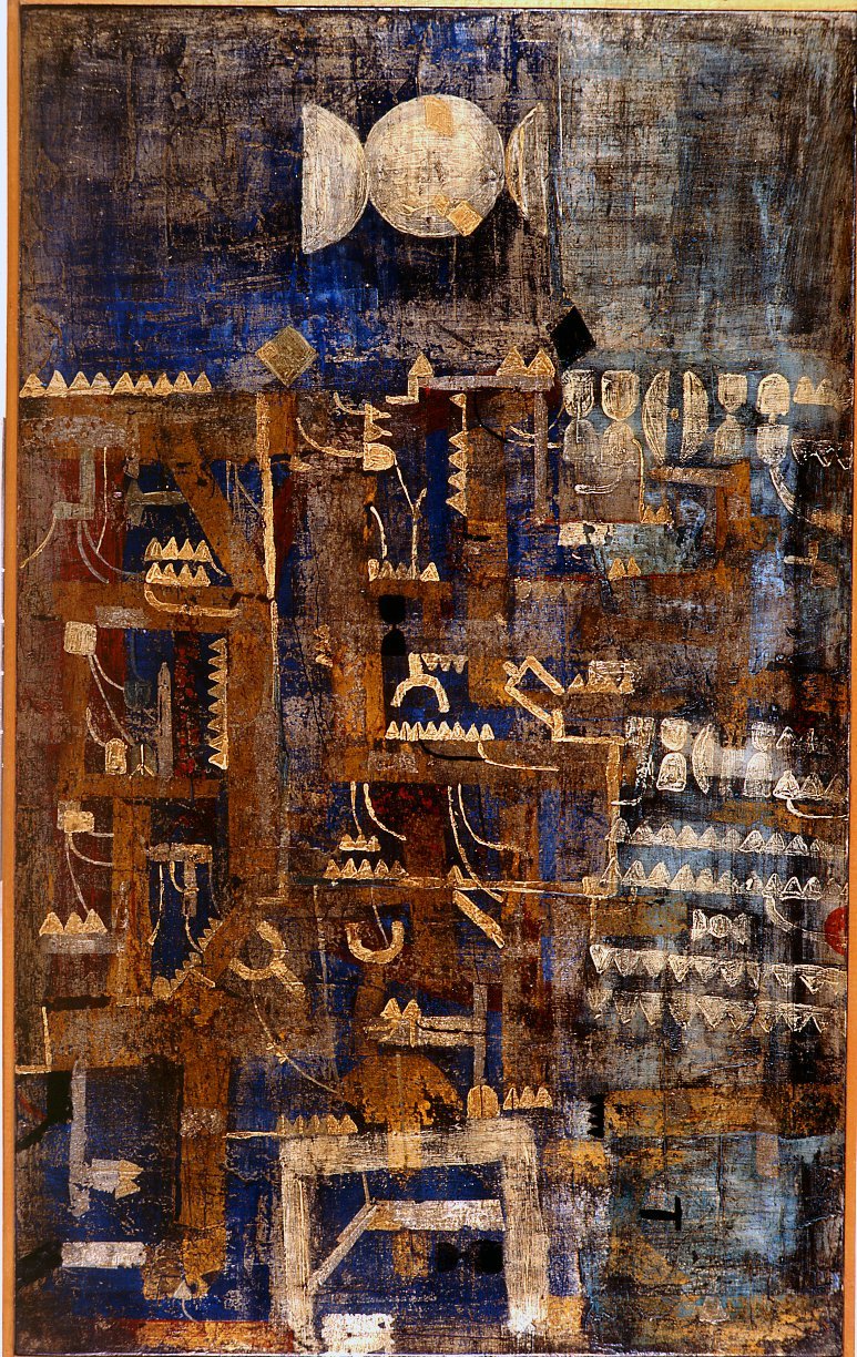 G.Foppiani,Tangeri di notte 36,5x60,1963